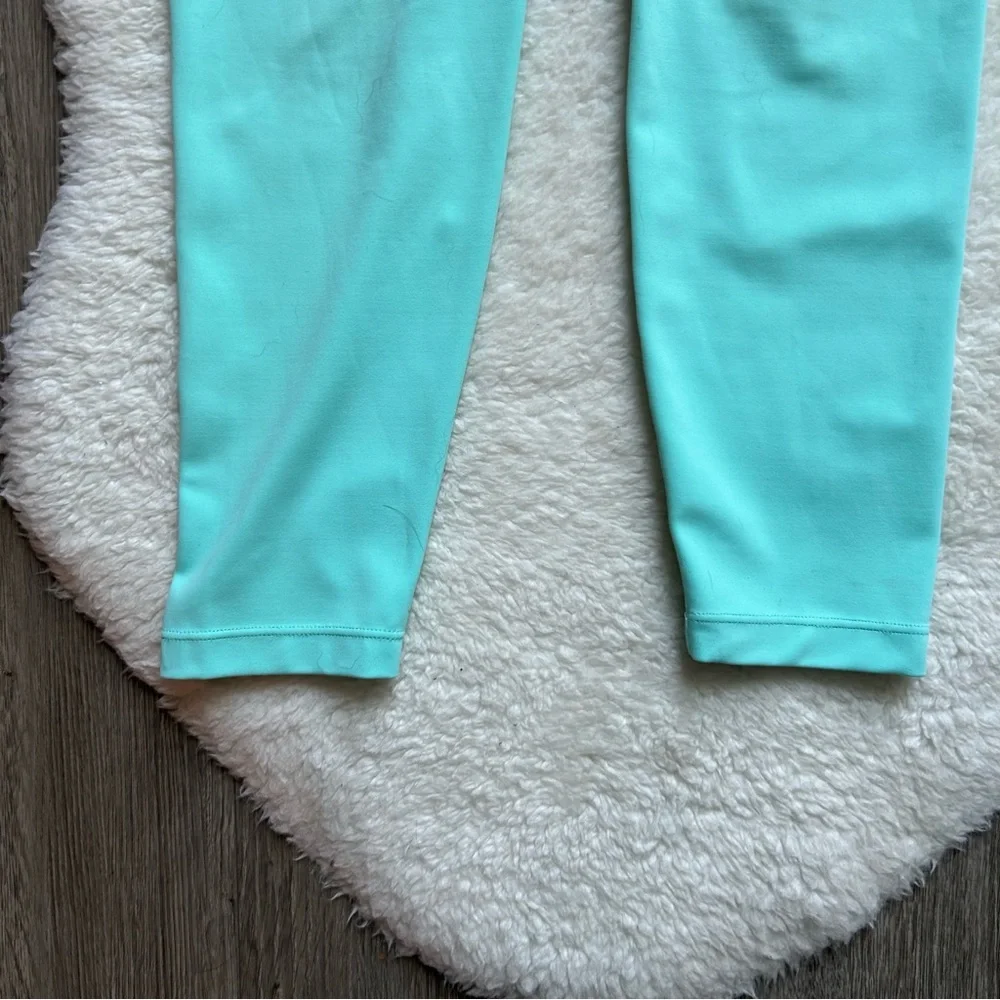 Carbon38 High Waist Mint Green Athletic Leggings